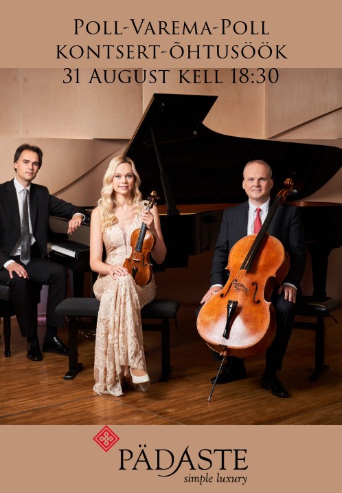 Kontsert-õhtusöök: trio Poll-Varema-Poll
