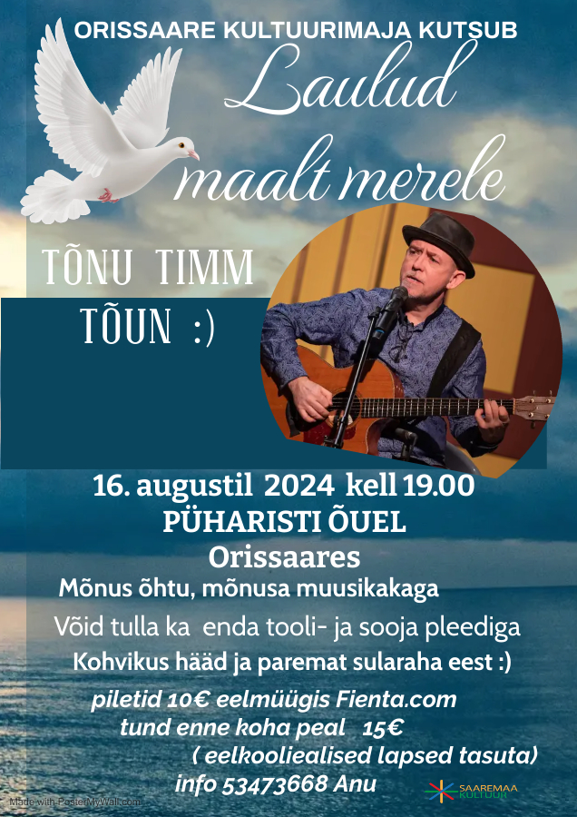 Laulud maalt merele - Tõnu Timm 