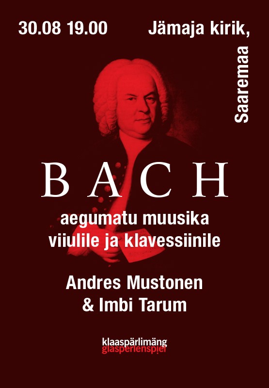 Klaaspärlimäng 2024 esitleb: Bach. Andres Mustonen ja Imbi Tarum