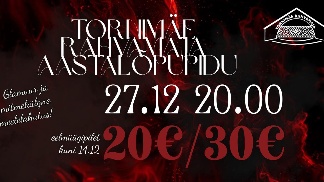 Tornimäe rahvamaja Aastalõpupidu