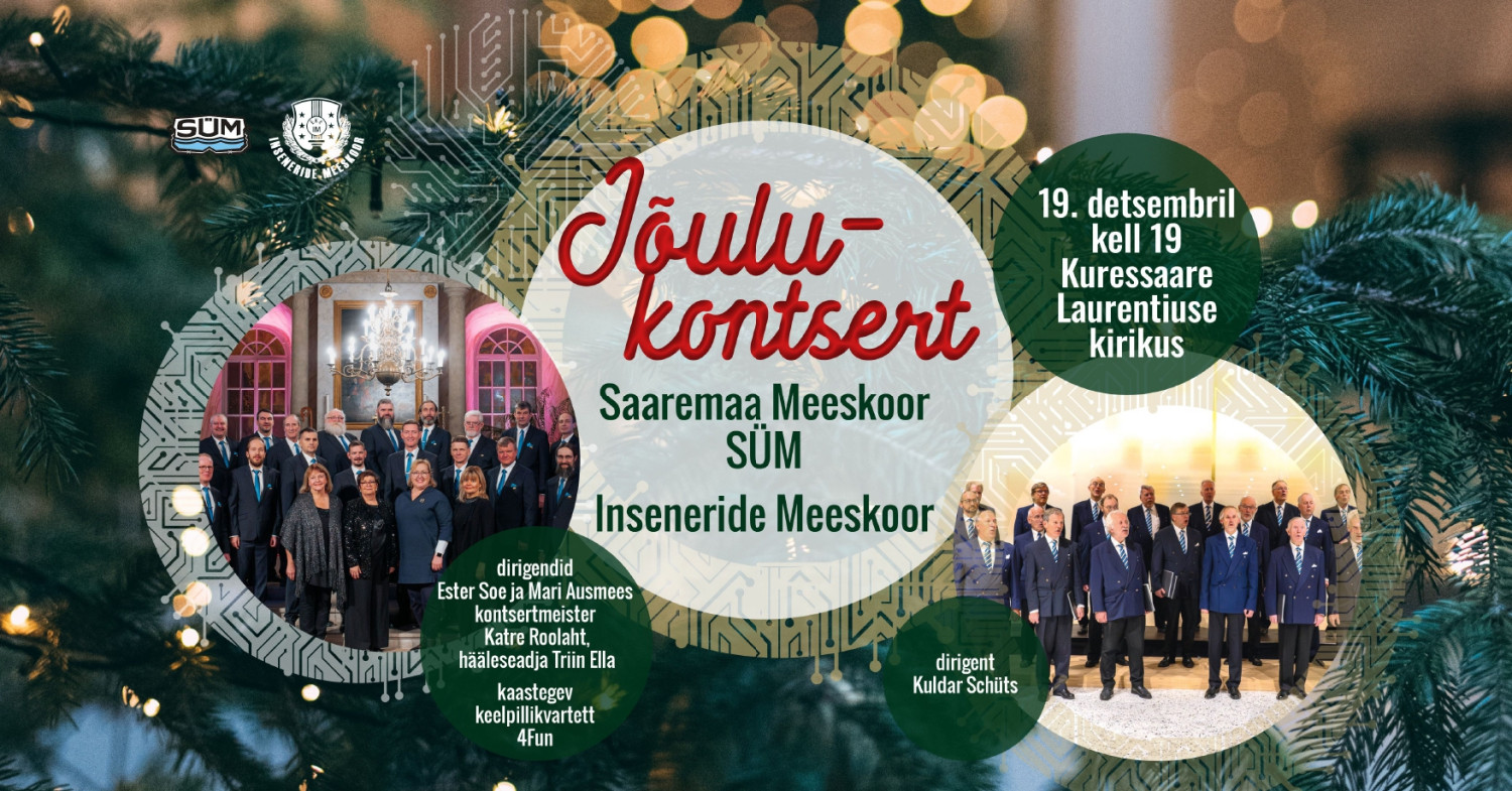 Meeskooride jõulukontsert