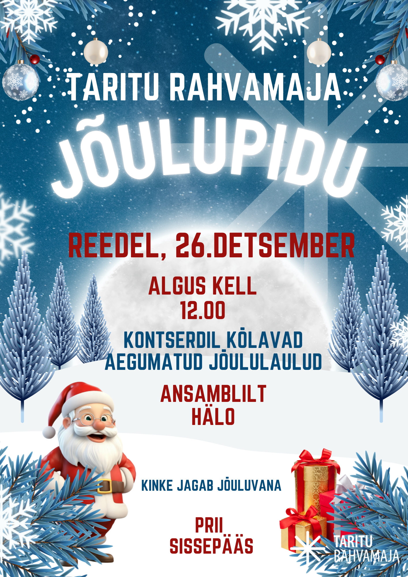 Taritu JÕULUPIDU