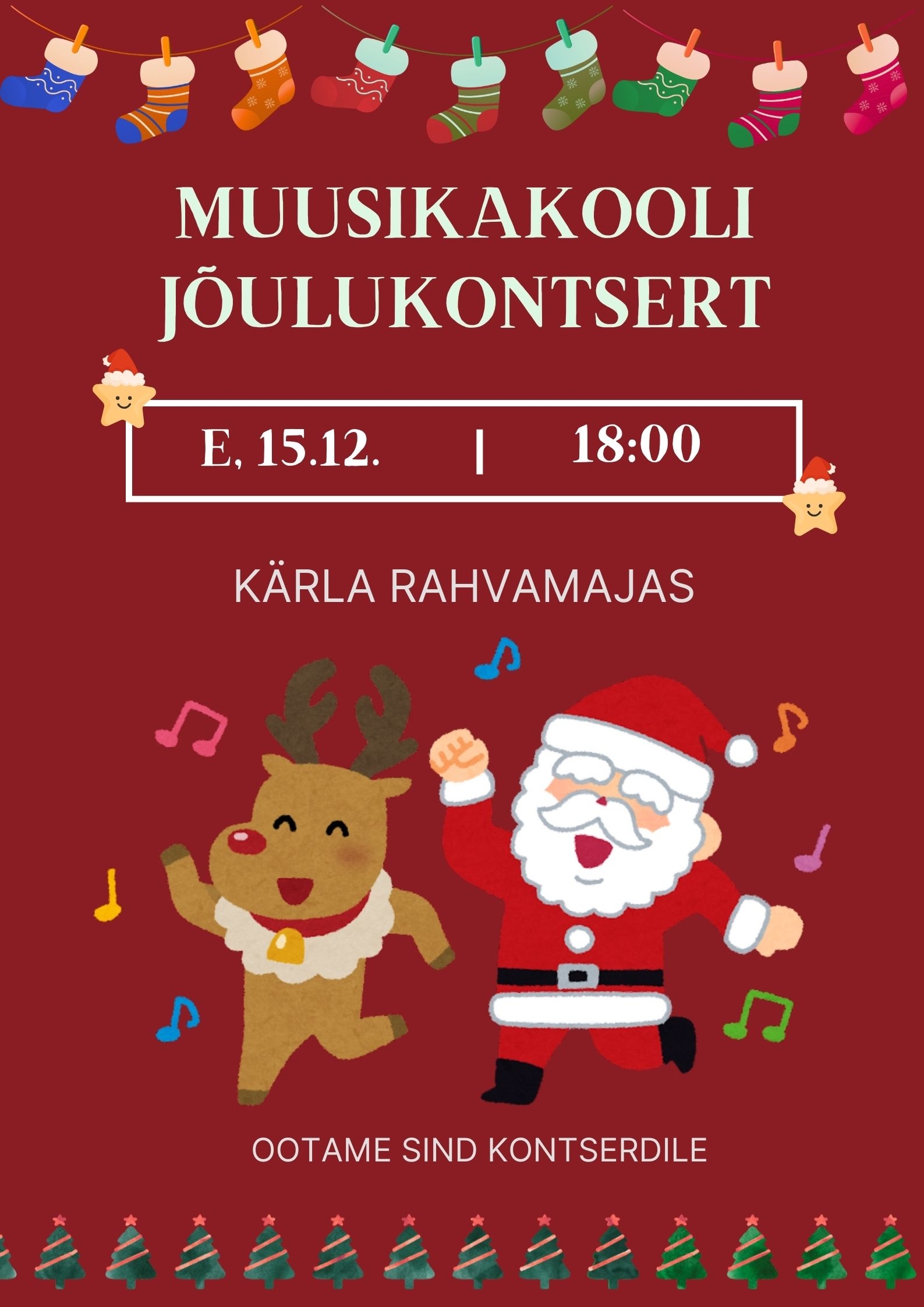 Muusikakooli jõulukontsert