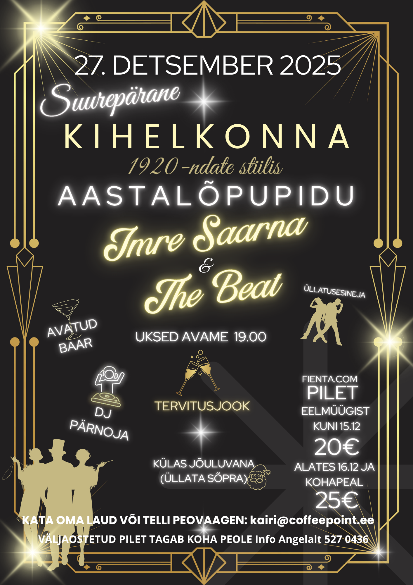 AASTALÕPUPIDU KIHELKONNAL