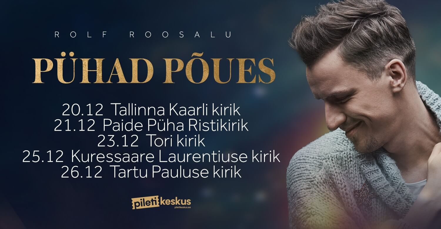 ROLF ROOSALU akustiline jõulukontsert 