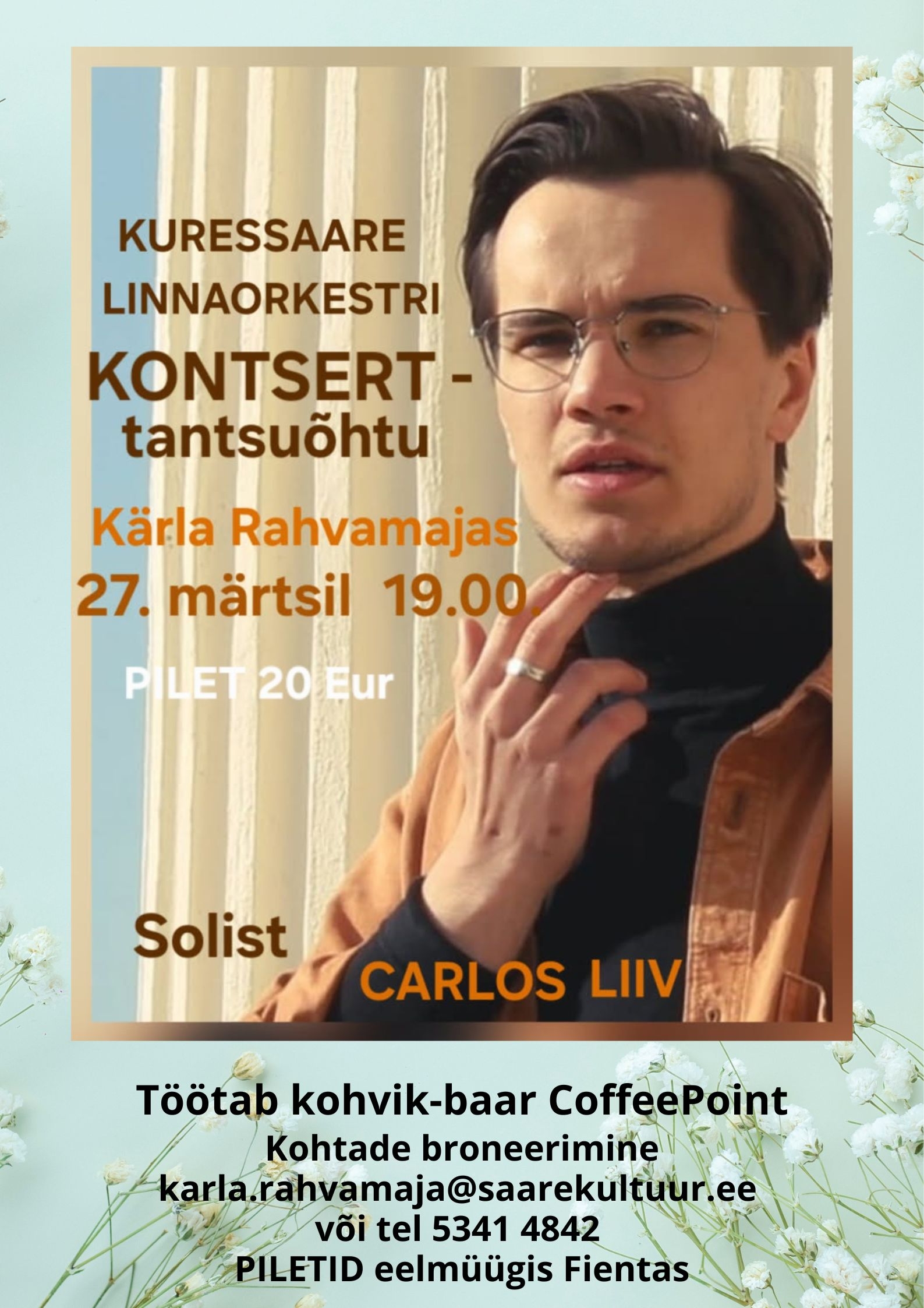 Kontsert-tantsuõhtu Linnaorkestriga