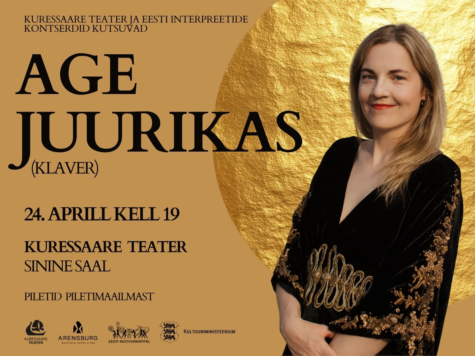 Klaverikontsert. Esineb AGE JUURIKAS