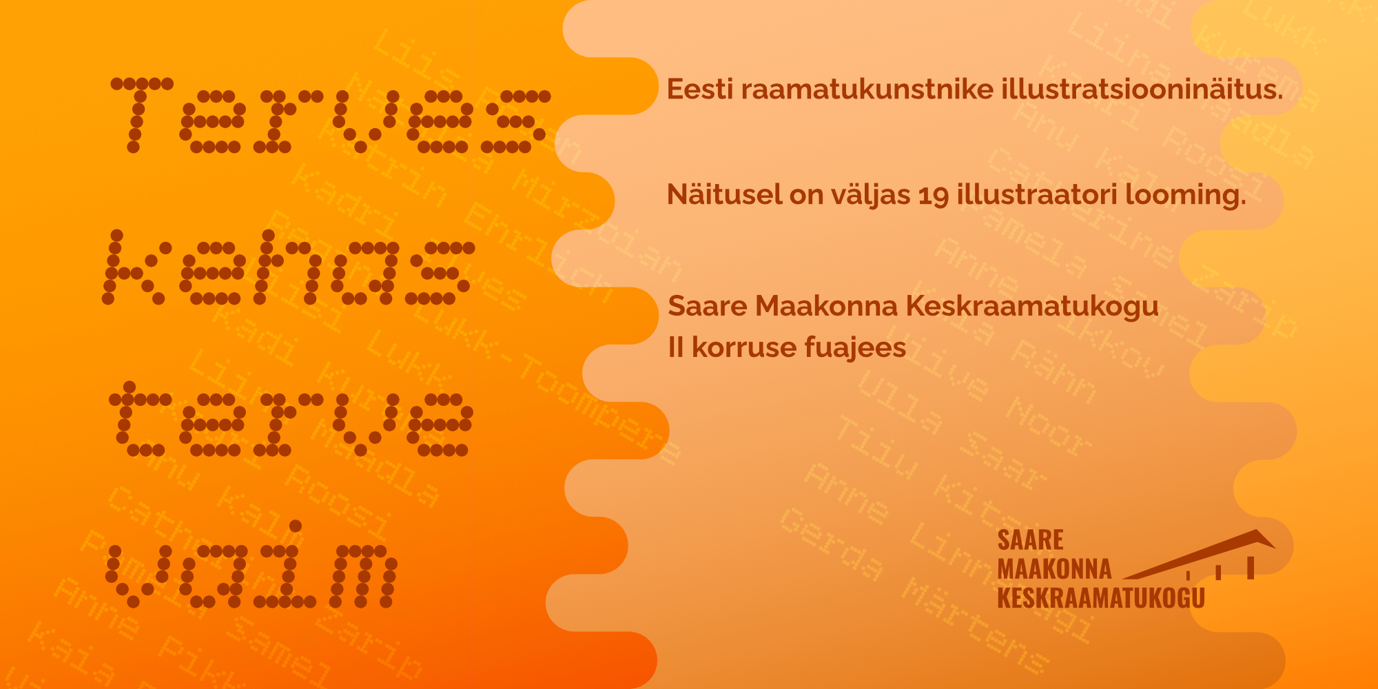 Eesti raamatukunstnike illustratsiooninäitus „Terves kehas terve vaim“