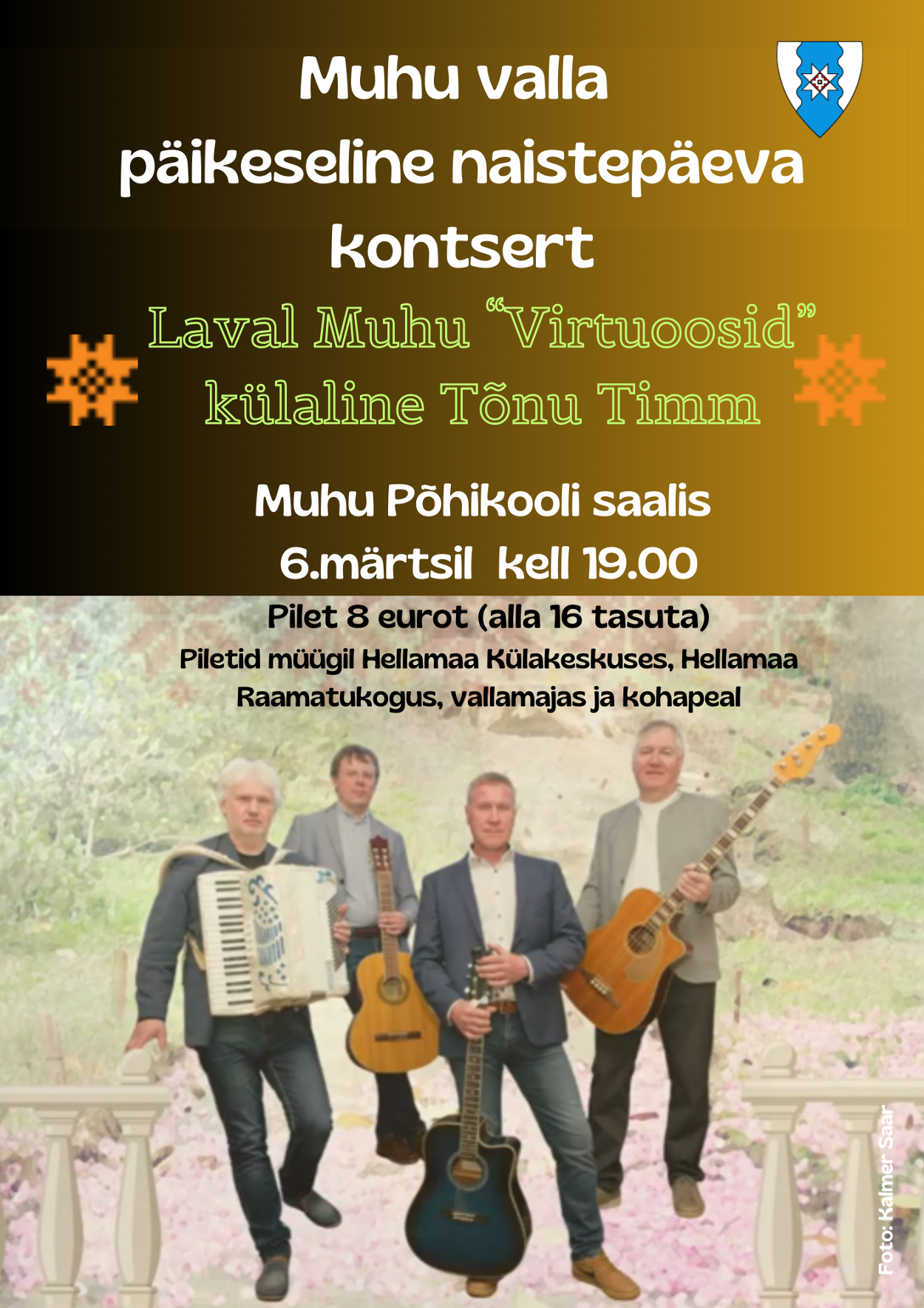 Muhu valla päikeseline naistepäeva kontsert