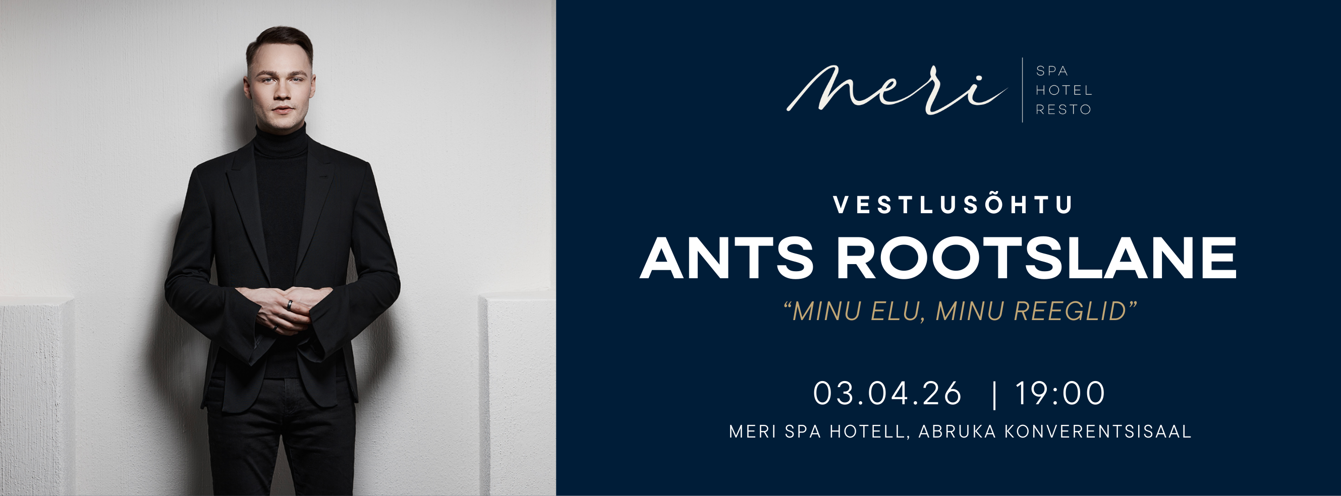 Vestlusõhtu ANTS ROOTSLANE 