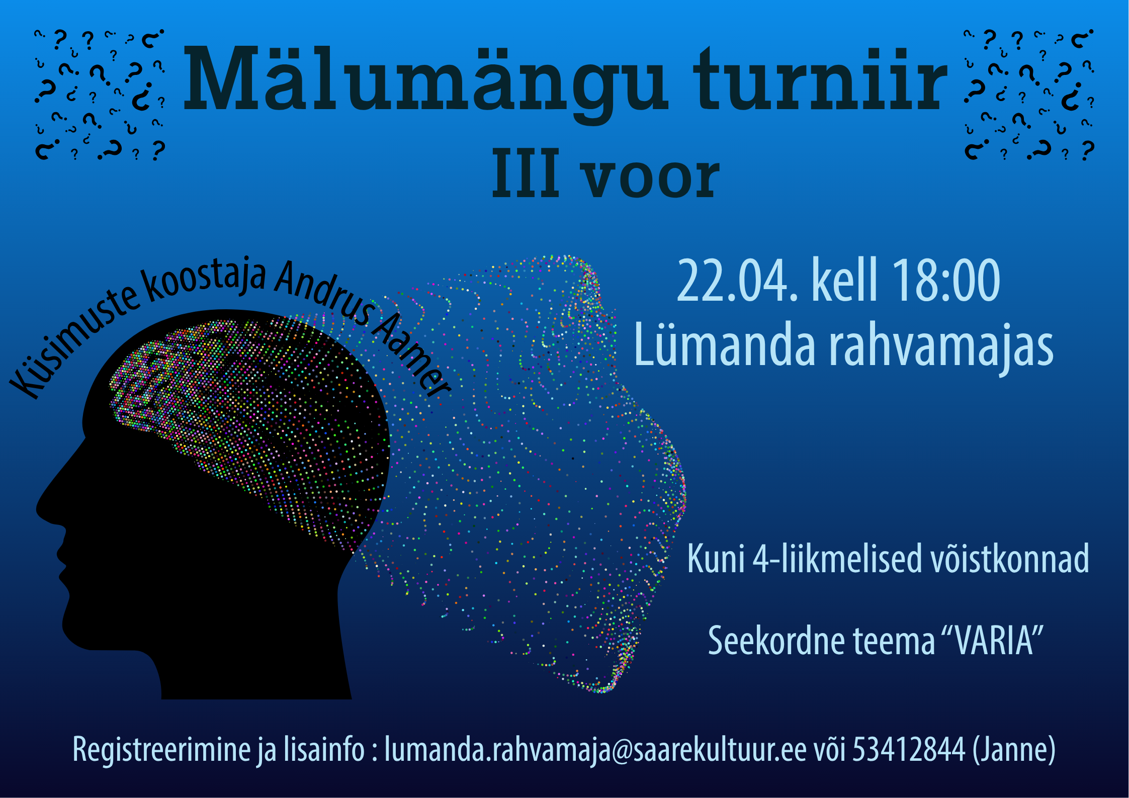 Mälumängu turniiri III voor