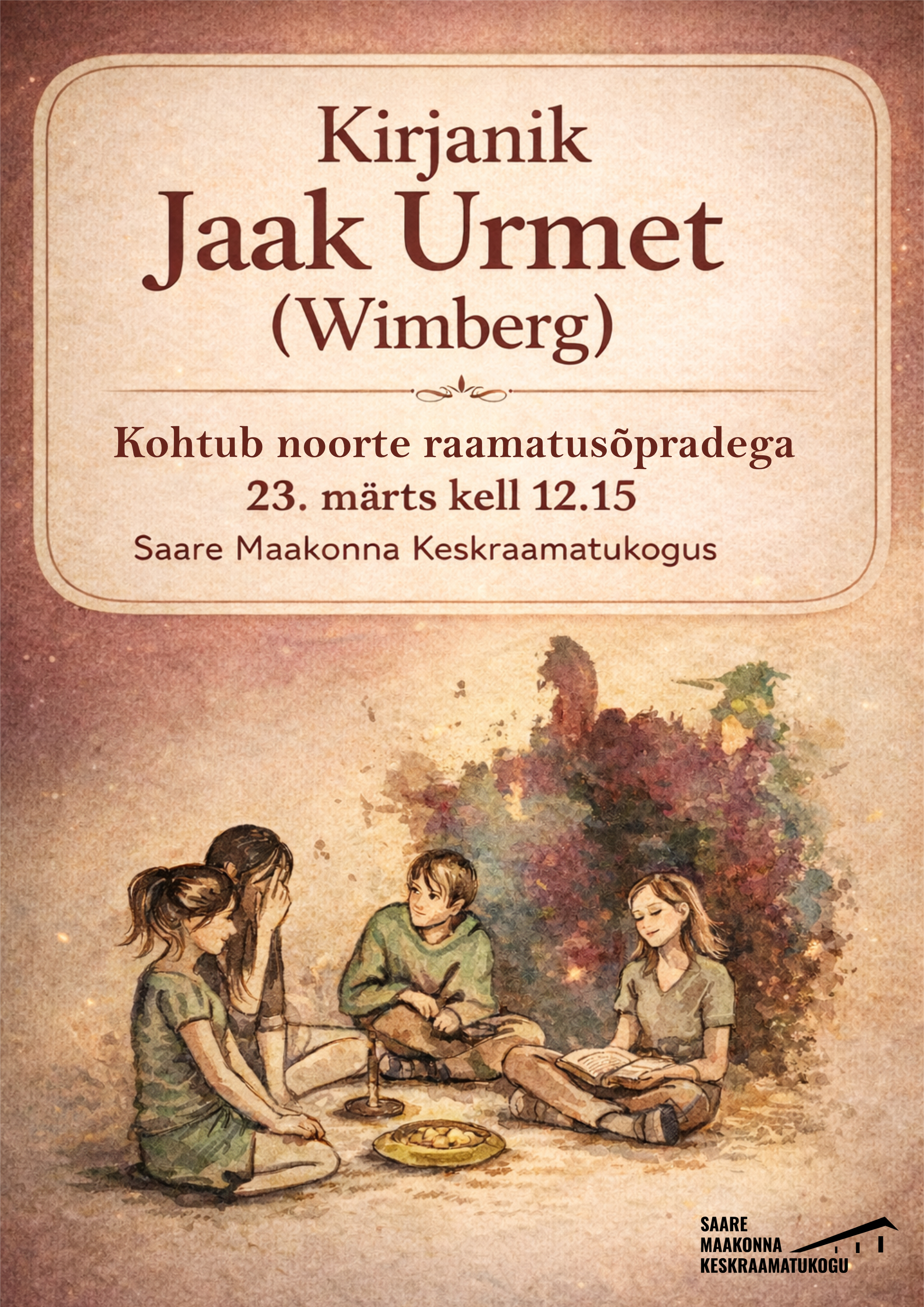 Külas on kirjanik Jaak Urmet (Wimberg)