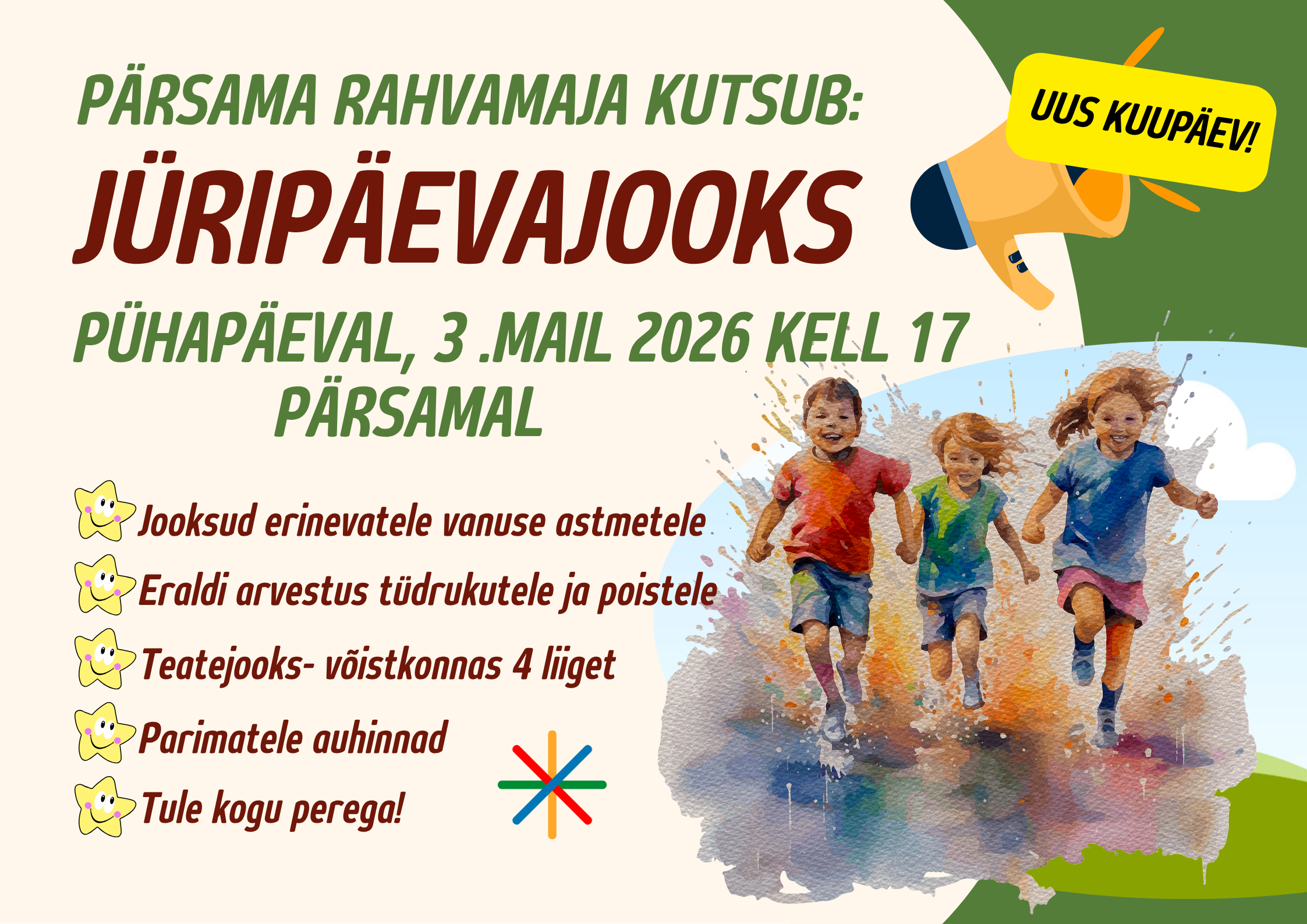 UUS! Jüripäevajooks Pärsamal