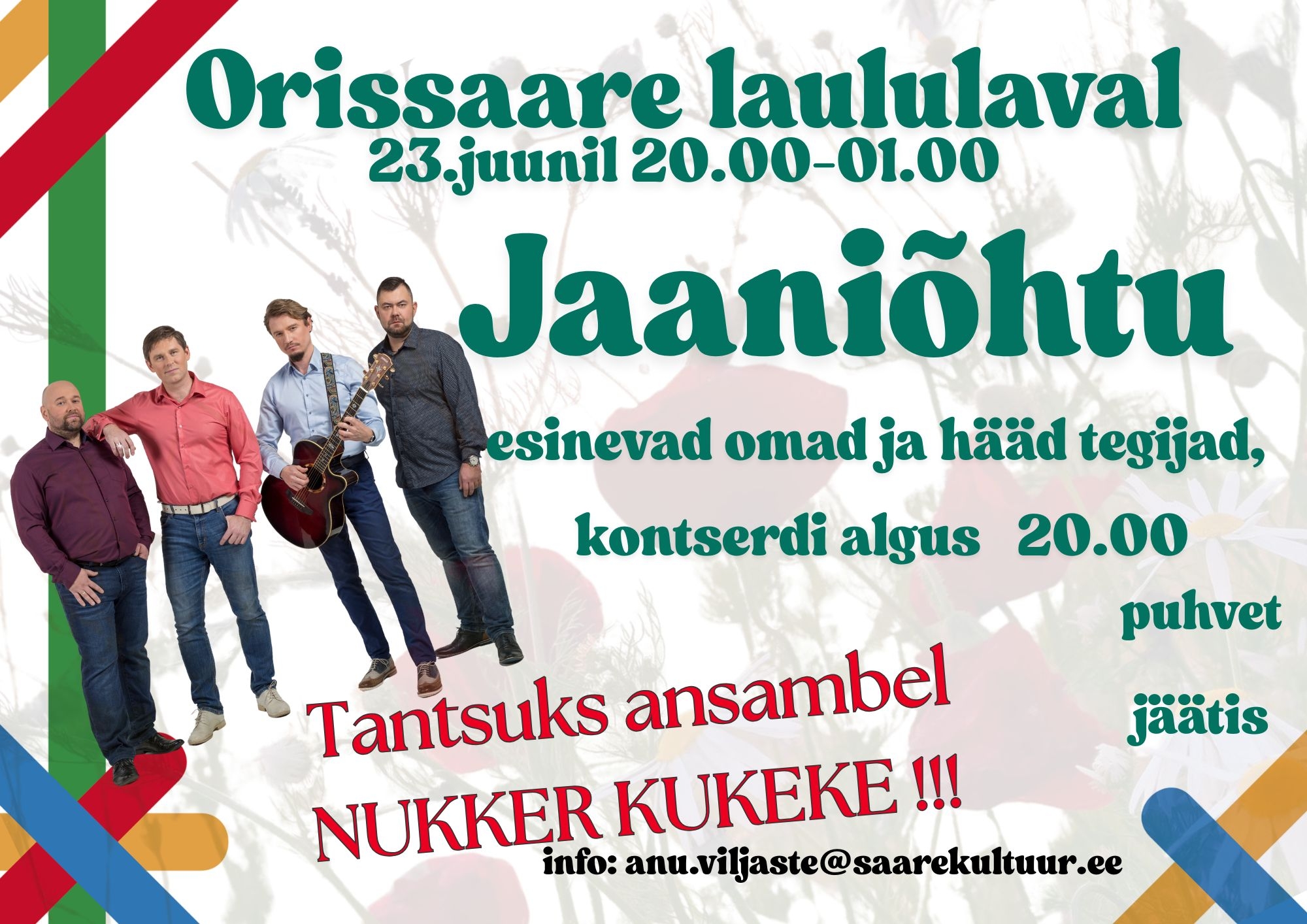 Jaaniõhtu Orissaare laululaval