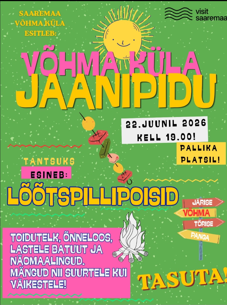 Võhma küla jaanituli