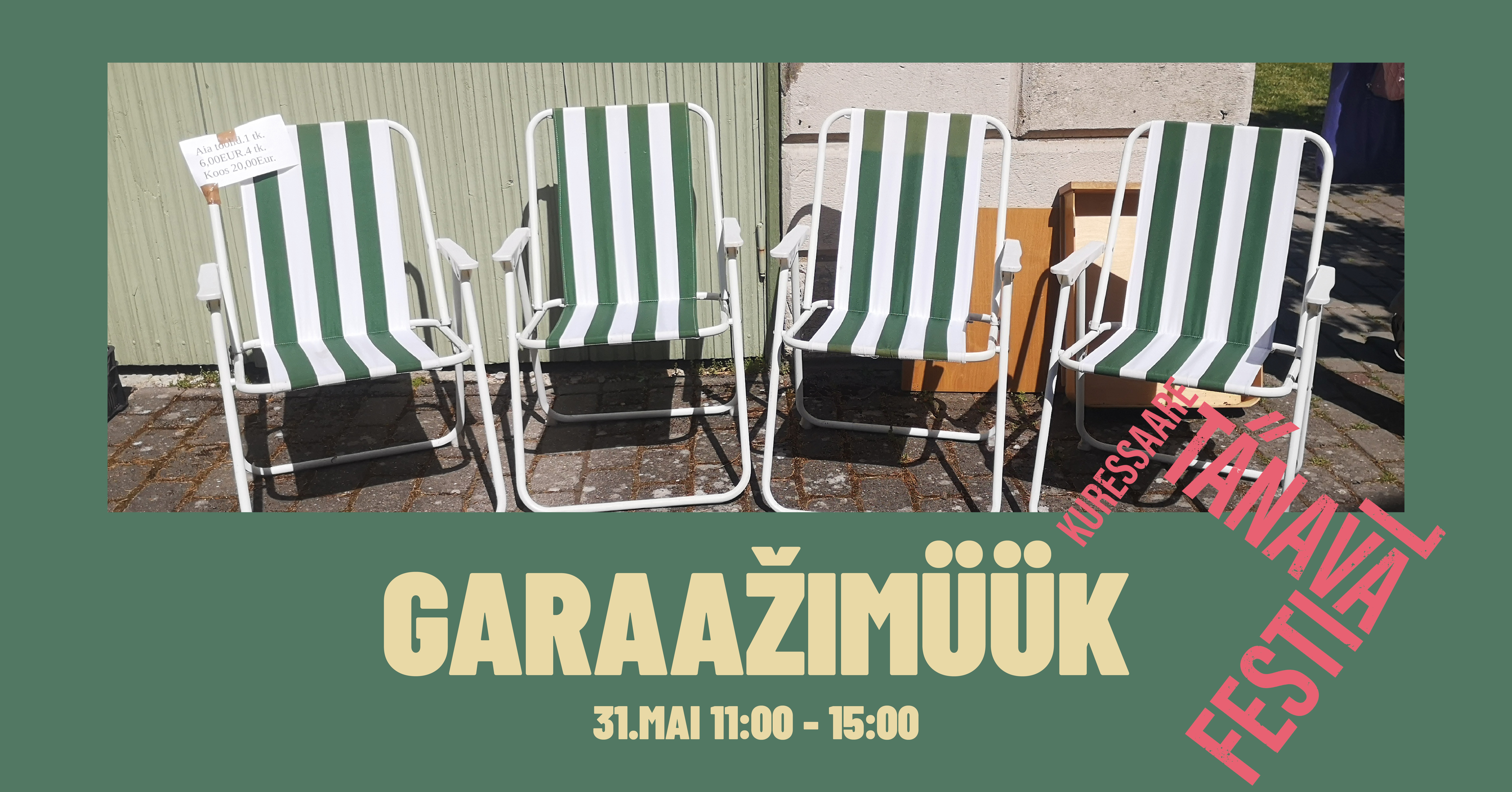 Kuressaare Tänavafestivali garaažimüük