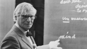 Louis I. Kahn loengu Vaikus ja Valgus ajal, foto: Peter Wenger © Archives de la construction moderne – Acm, EPF Lausanne